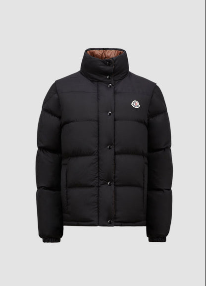 MONCLER DONNA OPACO CLASSICO LOGO PETTO