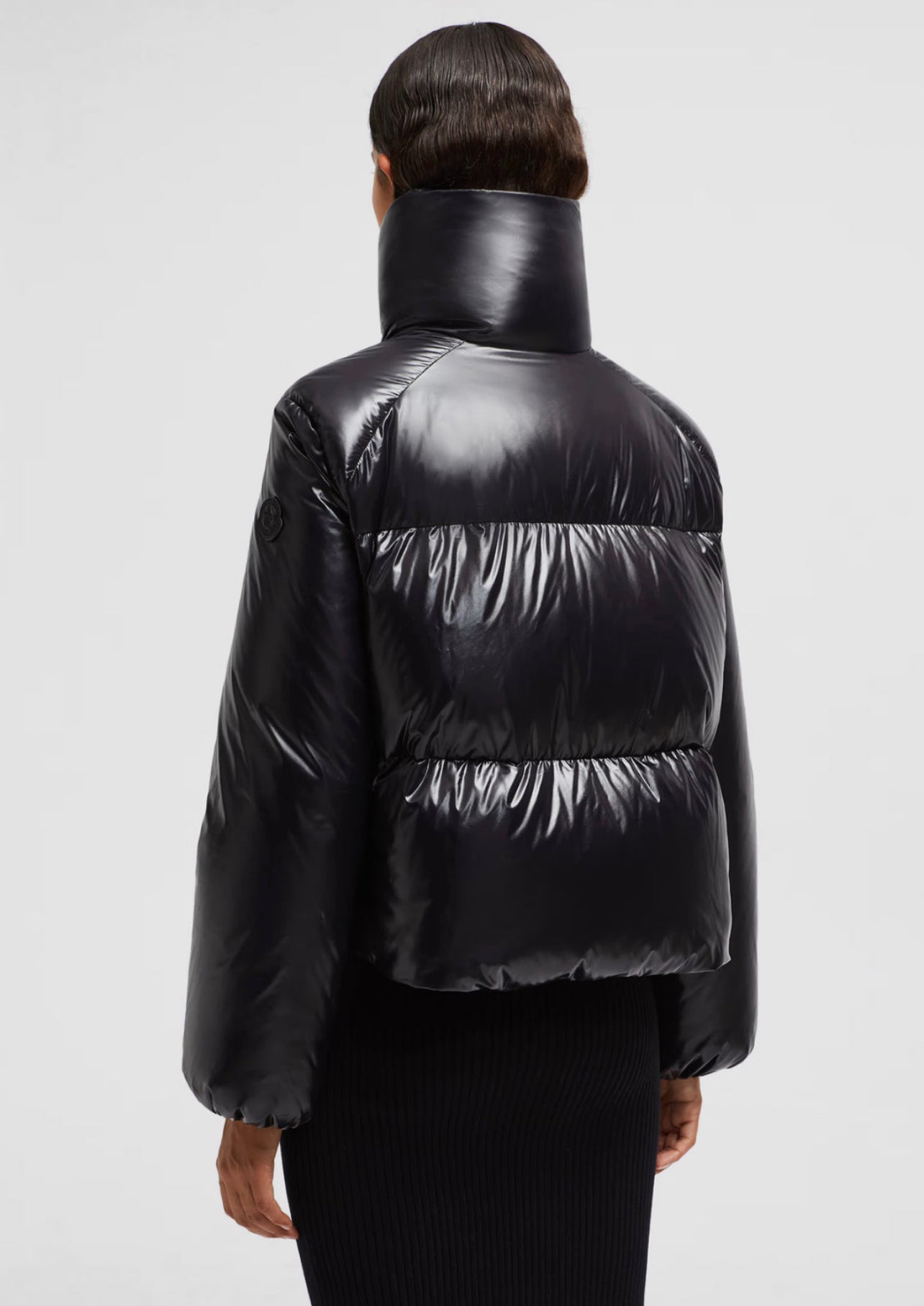 MONCLER DONNA DIAGONALE CORTO LUCIDO