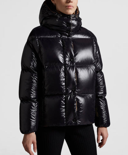 MONCLER DONNA NERO COLLO ALTO