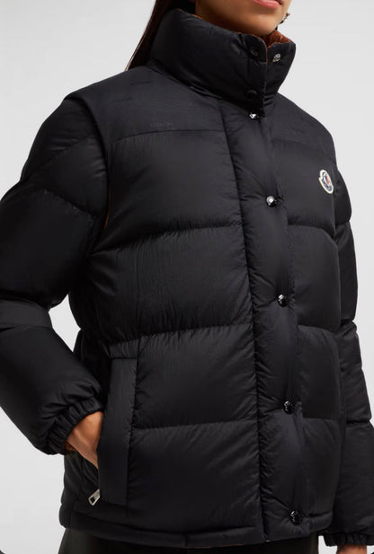 MONCLER DONNA OPACO CLASSICO LOGO PETTO