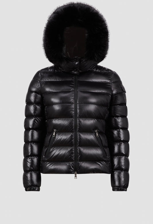 MONCLER DONNA CORRO PELLICCIA NERO