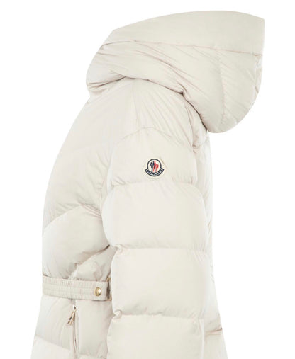 MONCLER DONNA BIANCO CON CINTA