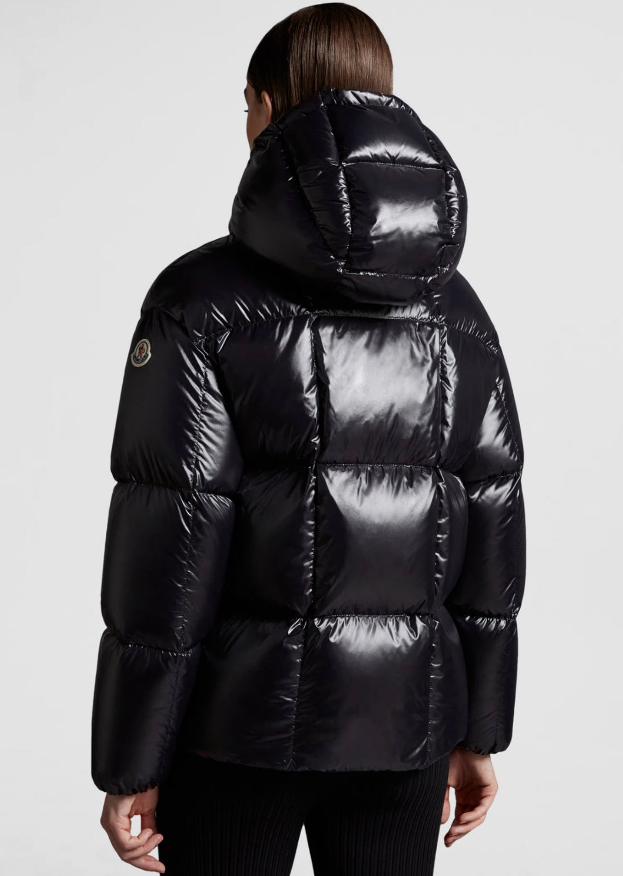 MONCLER DONNA NERO COLLO ALTO