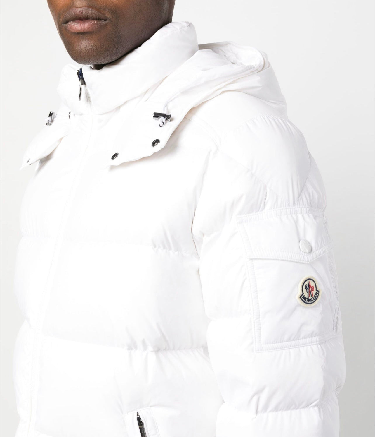 MONCLER UOMO BIANCO CLASSICO