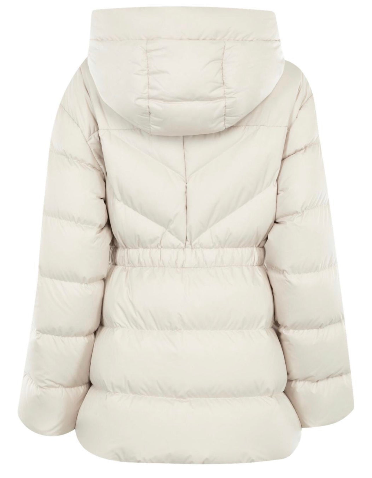 MONCLER DONNA BIANCO CON CINTA