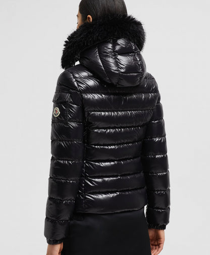 MONCLER DONNA CORRO PELLICCIA NERO