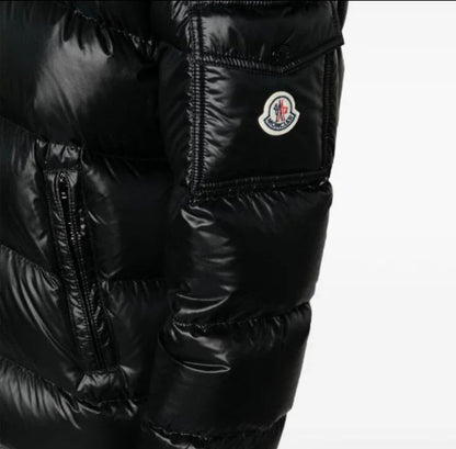 MONCLER DONNA NERO  PELLICCIA