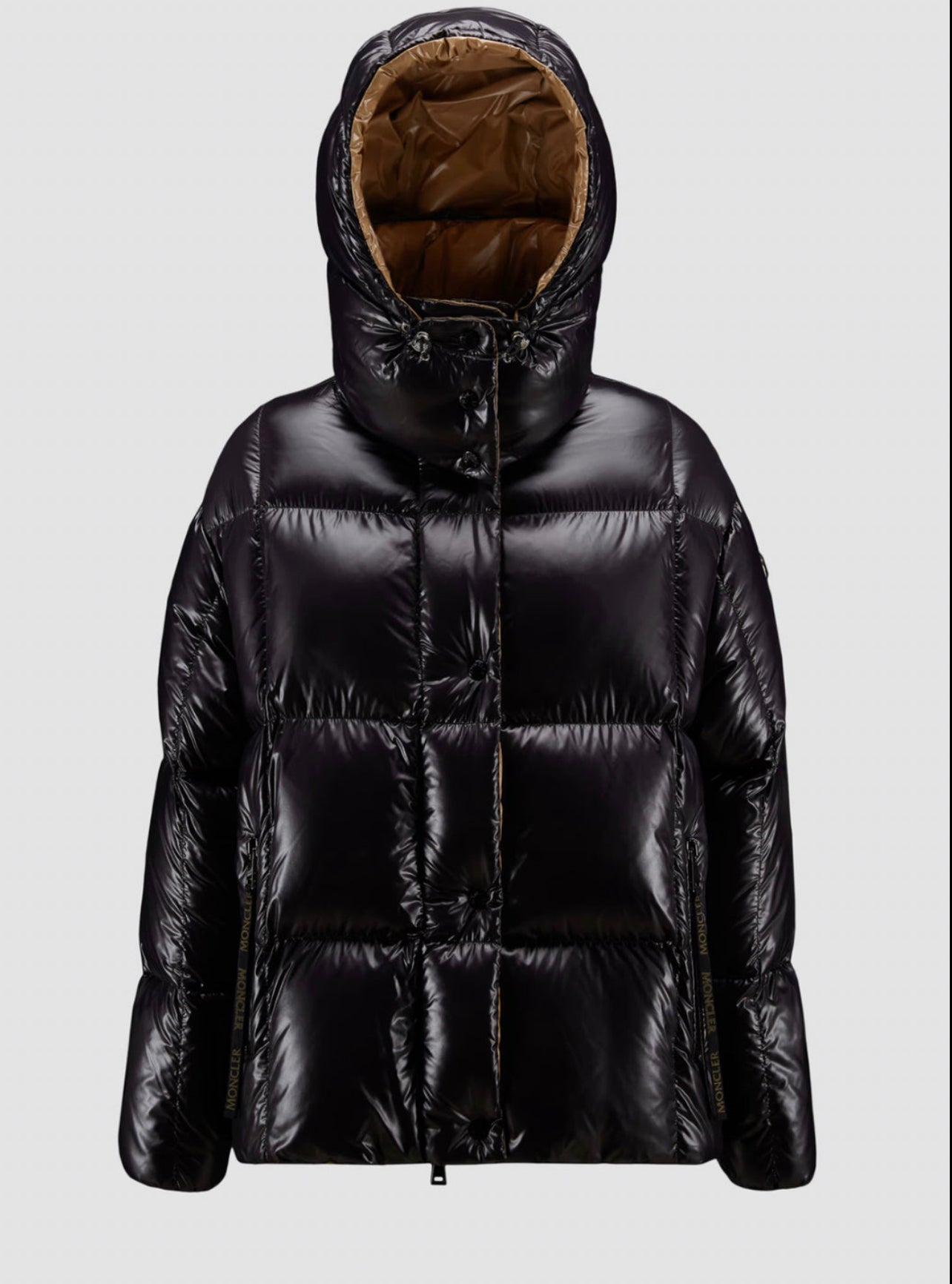 MONCLER DONNA NERO COLLO ALTO