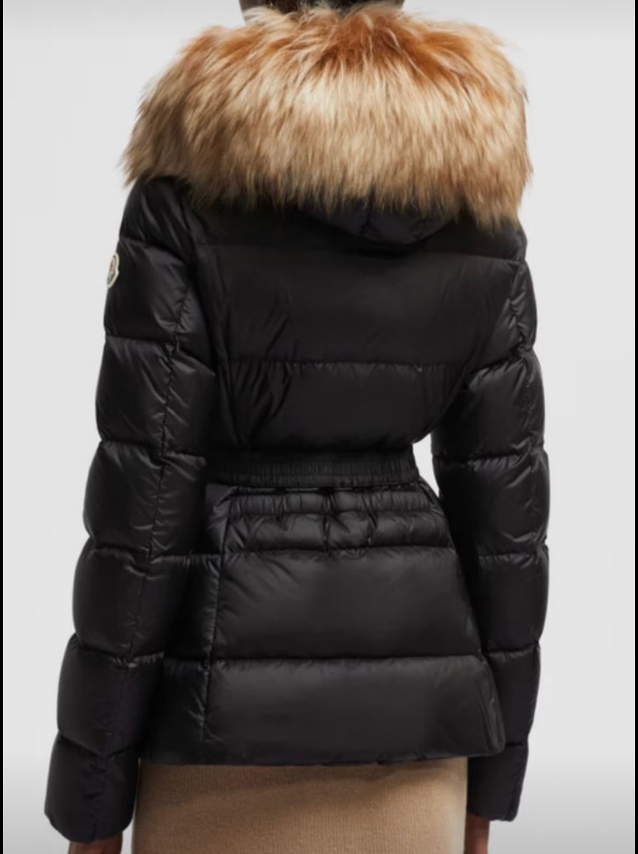 MONCLER DONNA PELLICCIA BEIGE