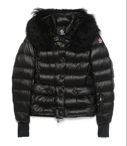 MONCLER DONNA NERO PELLICCIA